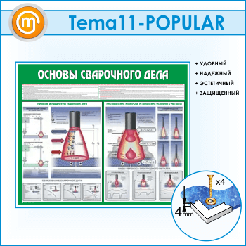 Стенд «Основы сварочного дела» (TM-11)